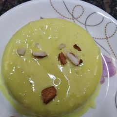 A picture of Kesar Mawa kulfi.
