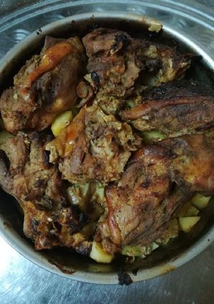 صورة لوصفة فخذه رومي متبله في الفرن