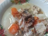 Sup balungan dan sayuran