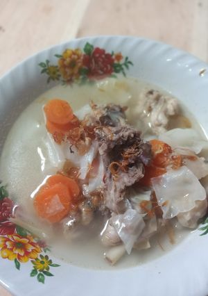 Foto resep Sup balungan dan sayuran