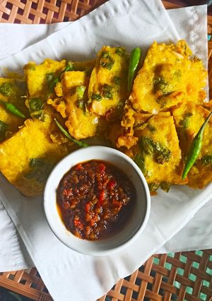 Foto resep Mendoan, Sambel Roa (pelengkap)