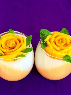 Hình của món Rau câu cốt dừa & xoài!.