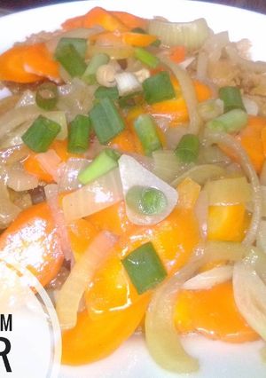 Foto resep Jamur Siram Sayur