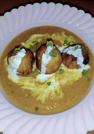 गुलाब जामुन की सब्जी (gulab jamun ki sabzi recipe in Hindi) रेसिपी मुख्य फोटो