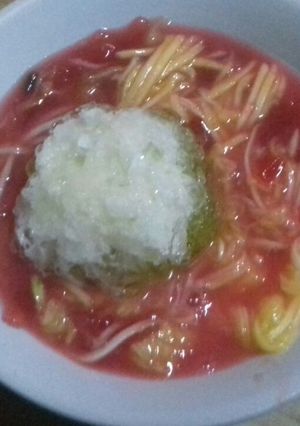 Foto resep Es campur jawawud