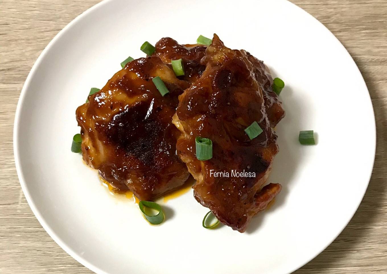 Honey Ginger Chicken Steak