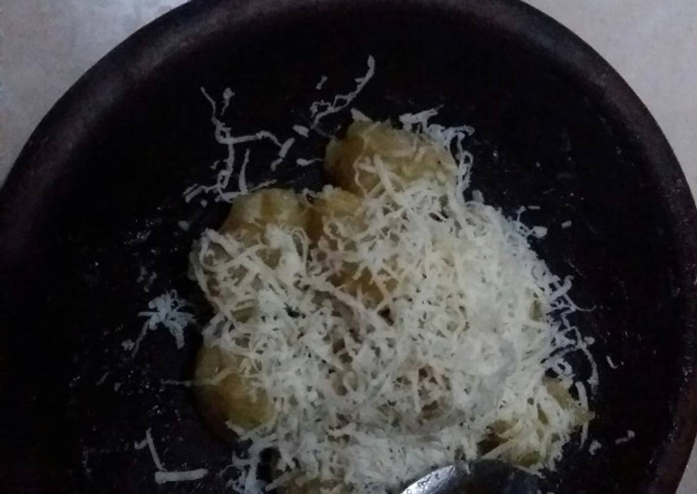 Getuk pisang keju