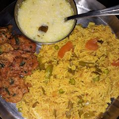 A picture of Masala khichdi.