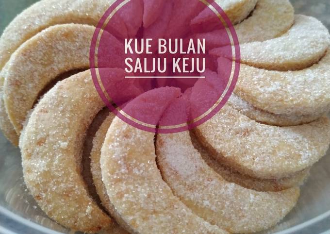 Kue Bulan Salju Keju