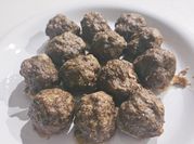 Gambar meatball black pepper