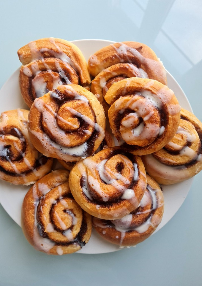 Una foto de Cinnamon rolls