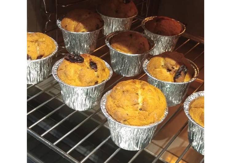 Muffins labu kuning