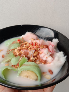 Foto resep Pisang ijo teflon