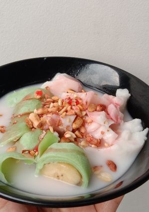 Foto resep Pisang ijo teflon