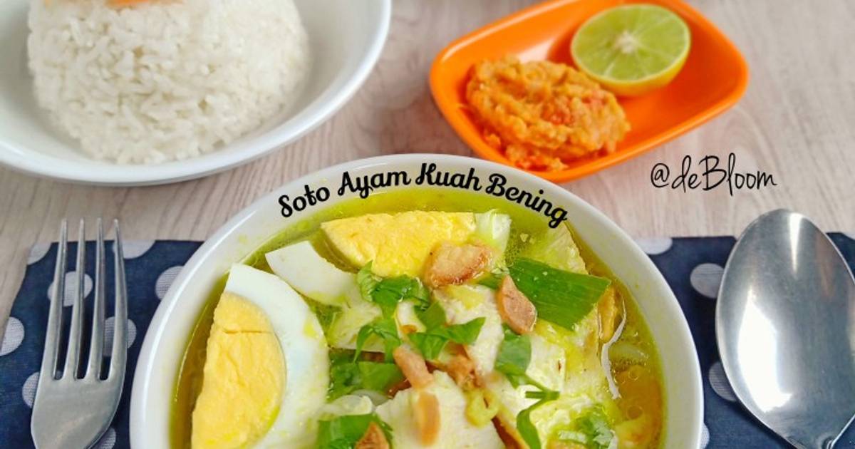 Resep 702. Soto Ayam Kuah Bening Oleh JE DeBloom - Cookpad