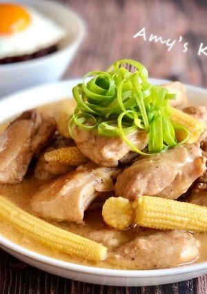 味噌燒雞腿排/便當菜 的食譜成品照片