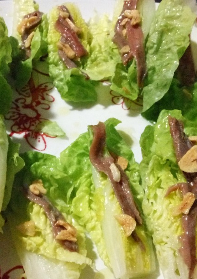 Una foto de Cogollos con anchoas