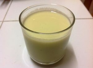 Hình của món Sữa Đậu Xanh.