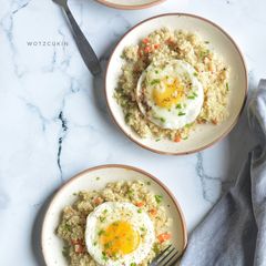 A picture of Little millet upma.