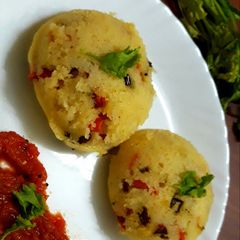 Tricolor Idli A picture of Tricolor Idli.