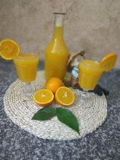 صورة لوصفة عصير برتقال طبيعي