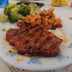 A picture of Spicy Griddled Pork Shoulder.