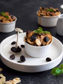 Foto resep Raisin Cinnamon Bread Pudding