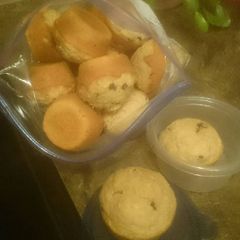 A picture of Oat Bran Banana Muffins.