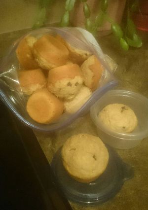 A picture of Oat Bran Banana Muffins.
