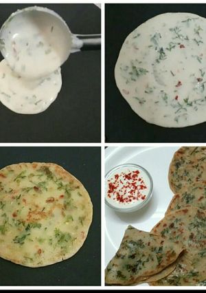 ચીલી ગાર્લીક પરાઠા (Chili Garlic Paratha Recipe In Gujarati) રેસીપી મુખ્ય ફોટો