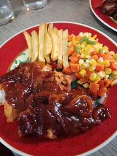 Foto resep Chicken Steak with Bbq Sauce
