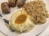 Solomillo de cerdo a la naranja con quinoa