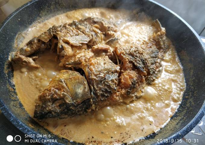 Ikan Mas Kuah Rendang AB Jaya