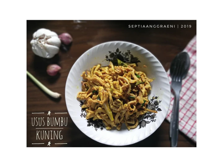 Cara Gampang Membikin Resep Usus bumbu kuning yang Lezat Anti Ribet, Menggugah Selera