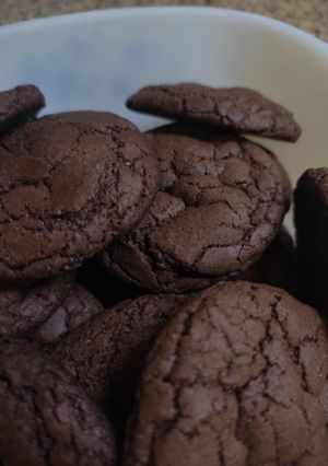 صورة لوصفة كوكيز بيتي كروكر خليط الكيك..🤎🍪