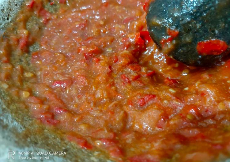 11. Sambel terasi 🌶️