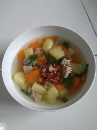 Cara Mudah Membuat Resep Sop sayur daging sapi simple Anti Ribet, Mantap