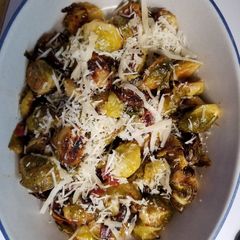 Bee Sting Brussel Sprouts A picture of Bee Sting Brussel Sprouts.