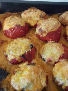 Una foto de Pimientos rellenos de carne