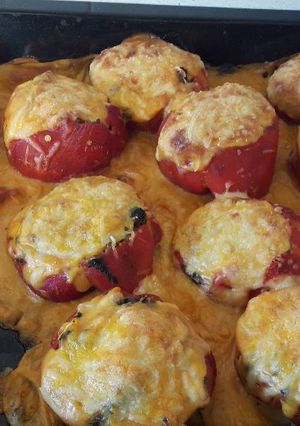 Una foto de Pimientos rellenos de carne