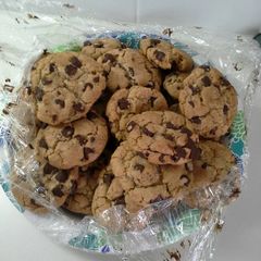 A picture of Big, Fat, Chewy Chocolate Chip Cookies.