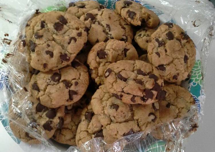 Steps to Make Super Quick Homemade Big, Fat, Chewy Chocolate Chip Cookies