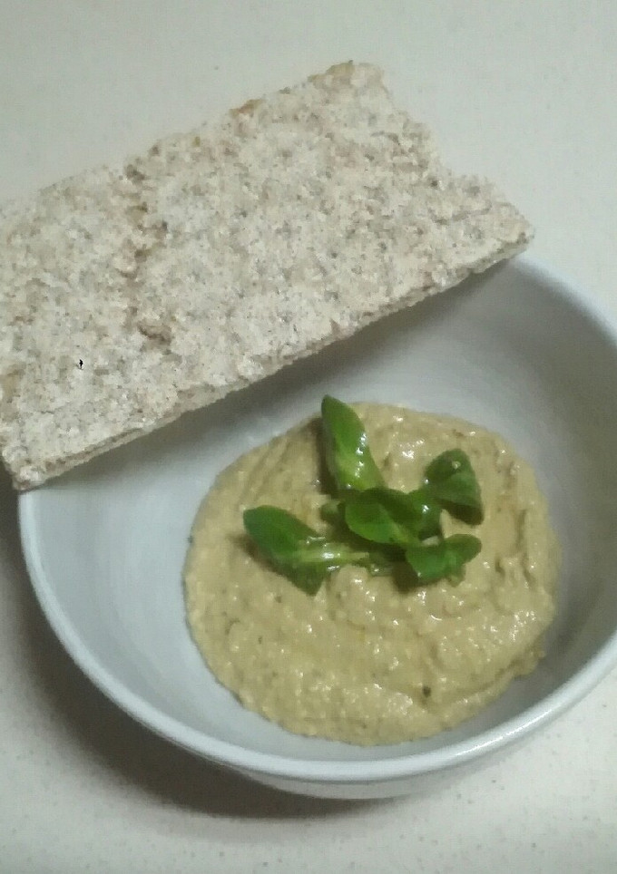 Una foto de Crema de queso vegana
