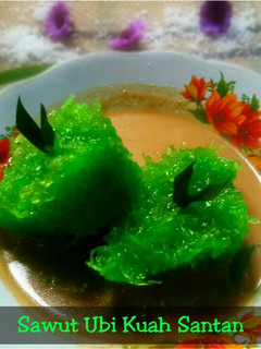 Foto resep Sawut Ubi Kuah Santan