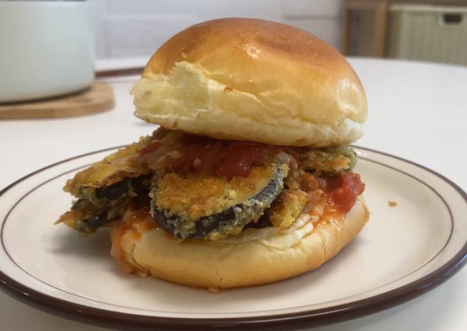 Eggplant burger