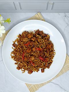 Foto resep Sambal goreng tempe tahu mie