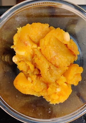 A picture of Delightful Desserts Thiruvayyaru Ashoka Halwa.