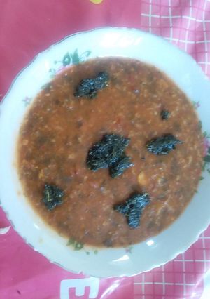 عکسی از دستور آش گوجه فرنگی