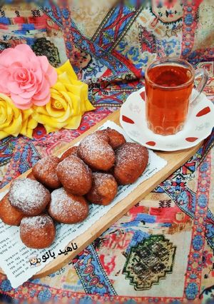 عکسی از دستور کیک قاشقی خوشمزه 😋👌
