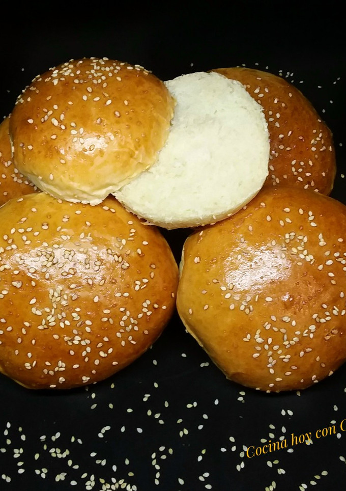 Una foto de Pan para hamburguesas
